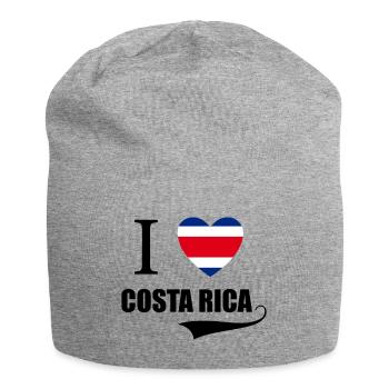 I LOVE COSTA RICA - Jersey Beanie - heather grey - Front