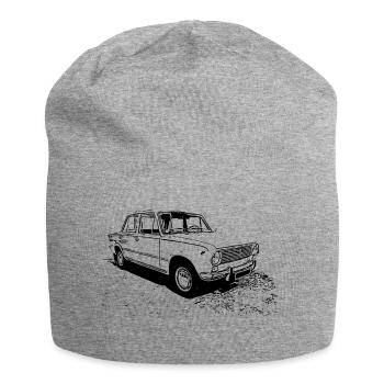 WAS 2101, VAZ-2101 - Bonnet en jersey - gris chiné - Devant