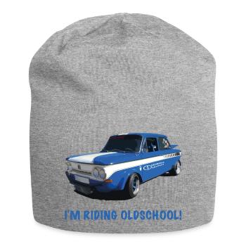 I ́m Riding Oldschool 2 - Jersey Beanie - heather grey - Front