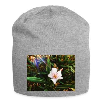 Beauty of Nature - Jersey Beanie - heather grey - Front