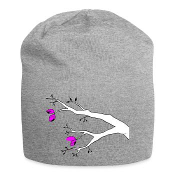 Bud - Jersey Beanie - heather grey - Front