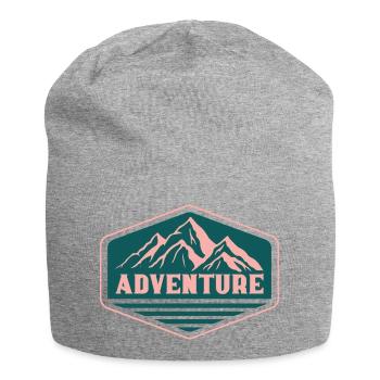 Aventure - Bonnet en jersey - gris chiné - Devant