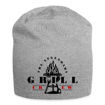 Grill crew - Jersey Beanie - heather grey - Front