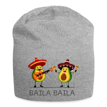 Baila Baila - Jersey Beanie - heather grey - Front