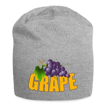 GRAPE - Jersey Beanie - heather grey - Front
