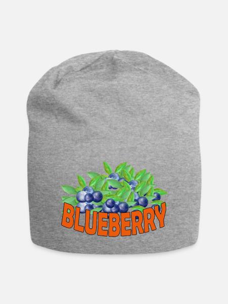 BLUEBERRY - Jersey-Beanie - Grau meliert