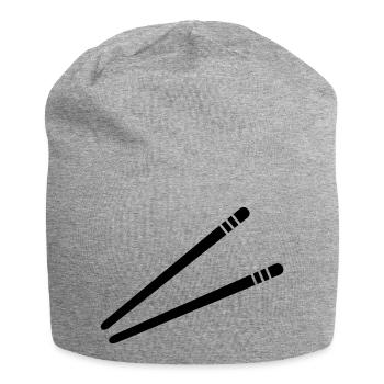 Baguette - Bonnet en jersey - gris chiné - Devant