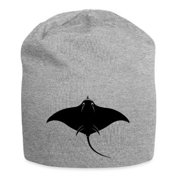 Stingray - Jersey Beanie - heather grey - Front