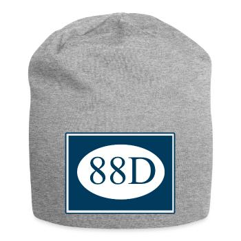 Chinesisches Abzeichen der 88. Division (Alternative Version) - Jersey-Beanie - Grau meliert - Vorne