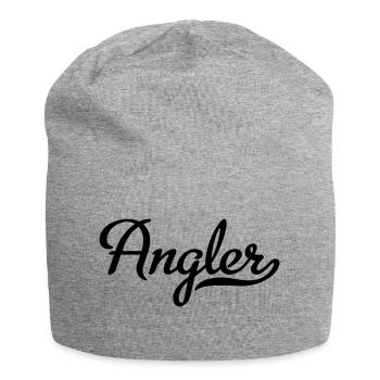 Angler - Jersey-Beanie - Grau meliert - Vorne