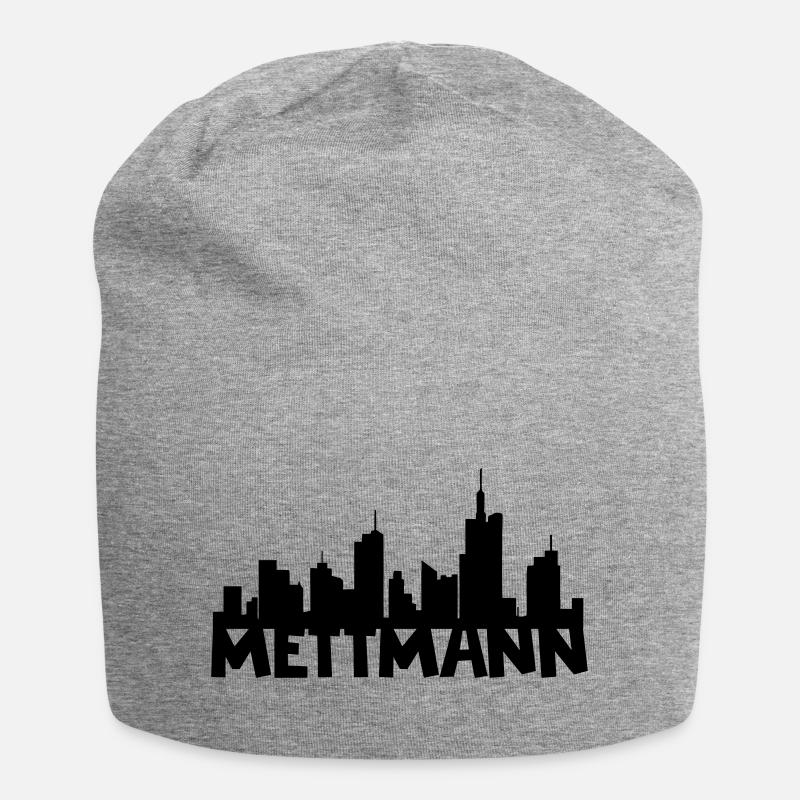 Mettmann - Bonnet en jersey - gris chiné