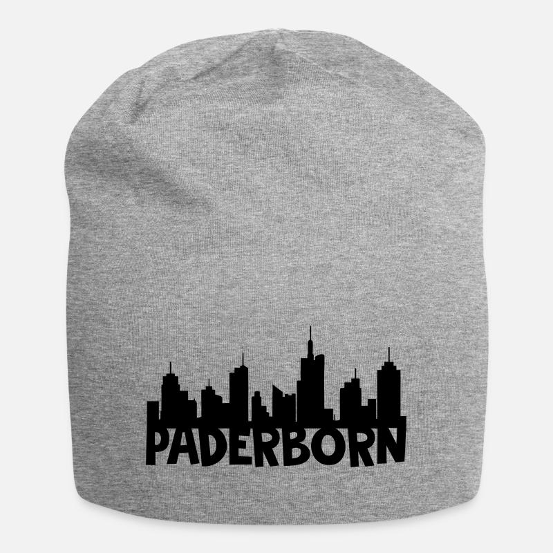 Paderborn Skyline - Jersey-Beanie - Grau meliert