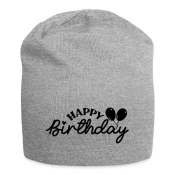 Birthday Queen 14 Happy Birthday - Jersey Beanie - heather grey - Front