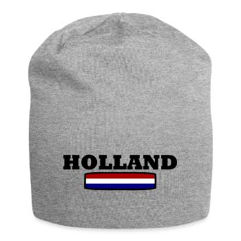 HOLLAND - Jersey Beanie - heather grey - Front