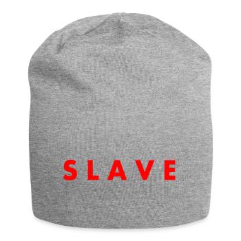 Slave - Jersey-Beanie - Grau meliert - Vorne
