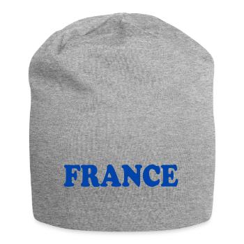 France - Jersey-Beanie - Grau meliert - Vorne