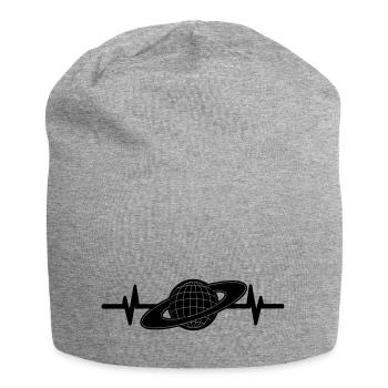Y2K Heartbeat Love Nostalgie - Bonnet en jersey - gris chiné - Devant