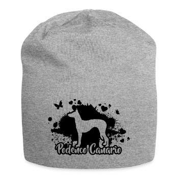 PODENCO CANARIO Hunde Hund Wilsigns - Jersey-Beanie - Grau meliert - Vorne
