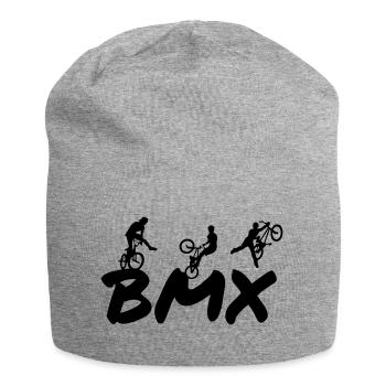 BMX - Jersey-Beanie - Grau meliert - Vorne