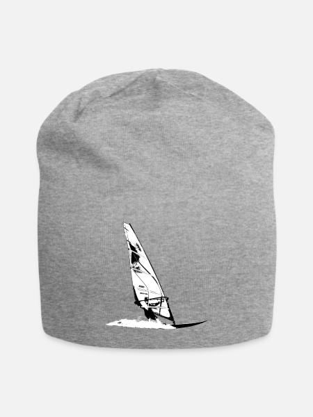 Surfer - Jersey-Beanie - Grau meliert