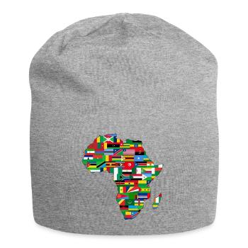 AFRICA AFRICA CONTINENT GIFTS - Jersey Beanie - heather grey - Front