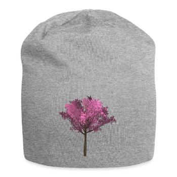 cherries kirschen veggie gemuese fruits45 - Jersey-Beanie - Grau meliert - Vorne