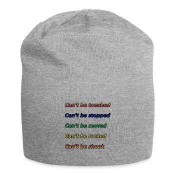 Cant be touched Roy Jones - Bonnet en jersey - gris chiné - Devant