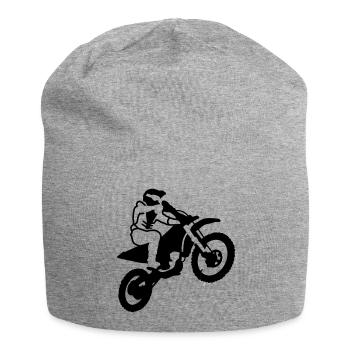 motorrad_8 - Jersey Beanie - heather grey - Front