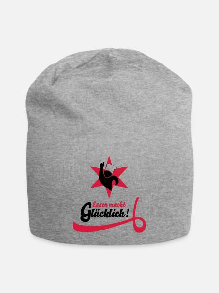 manger - Bonnet en jersey - gris chiné