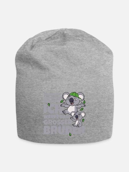 Bald Großer Bruder Koala Koalas Geschwister Junge - Jersey-Beanie - Grau meliert