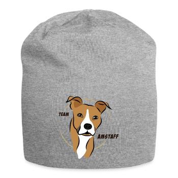 Team staff - Bonnet en jersey - gris chiné - Devant