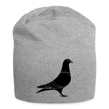Pigeon voyageur - Bonnet en jersey - gris chiné - Devant