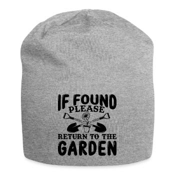 Jardiniers amateurs, jardiniers de fruits et légumes - Bonnet en jersey - gris chiné - Devant