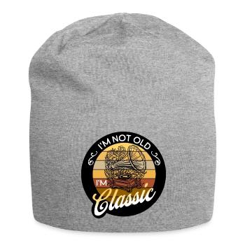 I'm Not Old I'm Classic Grammophon Musikliebhaber - Jersey-Beanie - Grau meliert - Vorne