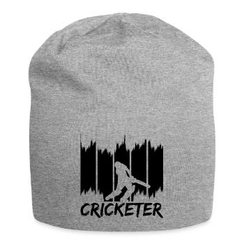 Cricketer - Bonnet en jersey - gris chiné - Devant