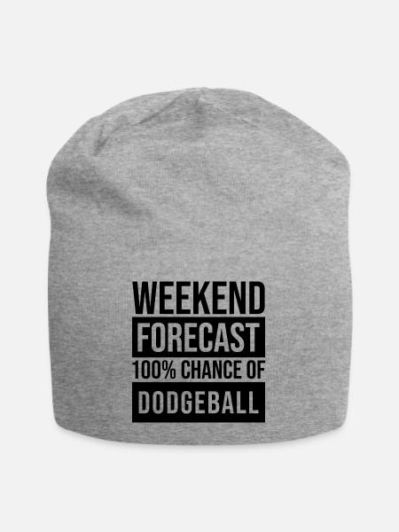 Dodgeball Dodgeball Dodgeball - Jersey-Beanie - Grau meliert