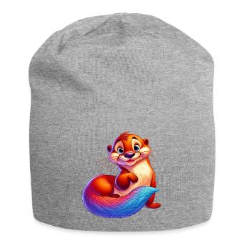 Otter - Jersey-Beanie - Grau meliert - Vorne