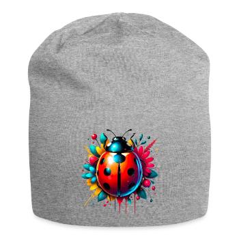 Ladybird - Jersey Beanie - heather grey - Front