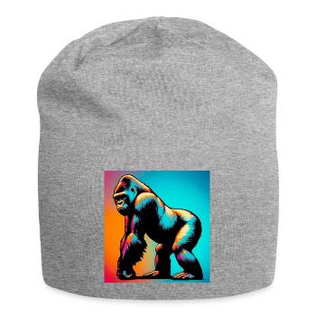gorilla - Jersey Beanie - heather grey - Front