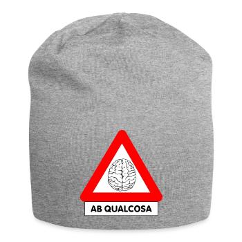 AB Something - Jersey Beanie - heather grey - Front