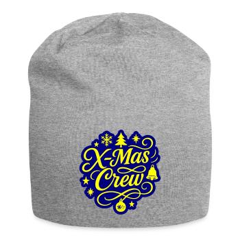 Xmas Crew Christmas - Jersey Beanie - heather grey - Front