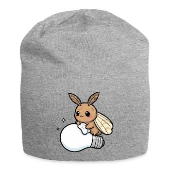 Lampe à polir les mites - Bonnet en jersey - gris chiné - Devant