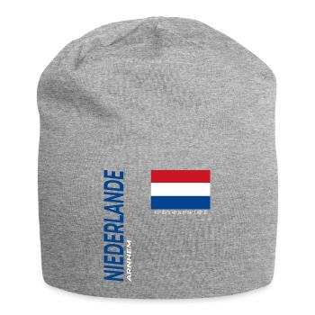 Arnhem - Jersey-Beanie - Grau meliert - Vorne