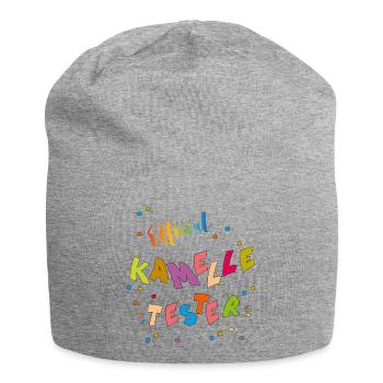  Kamelle Tester - Jersey-Beanie - Grau meliert - Vorne