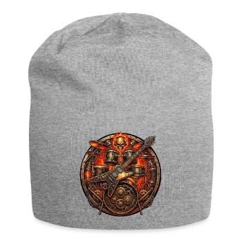 Rock Rocker Heavy Metal - Bonnet en jersey - gris chiné - Devant