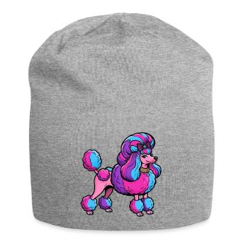 Neon Pudel Couture - Jersey-Beanie - Grau meliert - Vorne