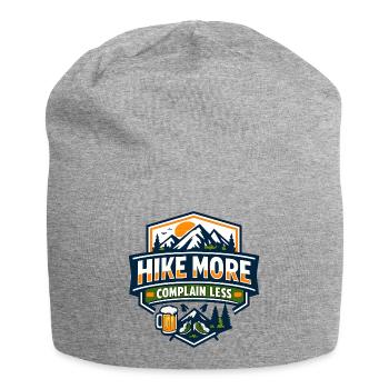 Hike More Complain Less Mountain Tee - Jersey-Beanie - Grau meliert - Vorne