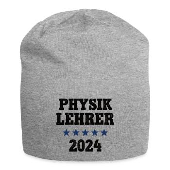 Physiklehrer 2024 Beruf Studium Lehramt Physik - Jersey-Beanie - Grau meliert - Vorne