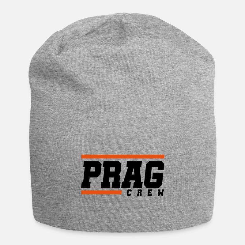prag crew - Jersey-Beanie - Grau meliert
