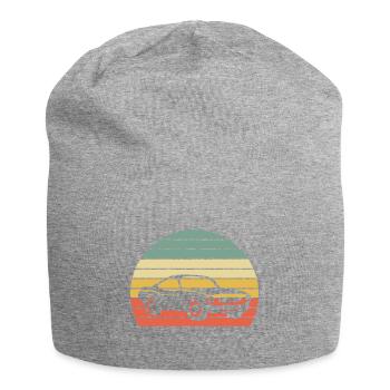 Classic Vintage Car V8 Muscle Car Geschenk - Jersey-Beanie - Grau meliert - Vorne